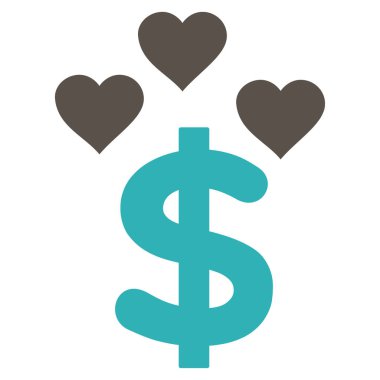 Güzel Doları vektör simgesi