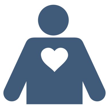 Sevgili kişi vektör simgesi