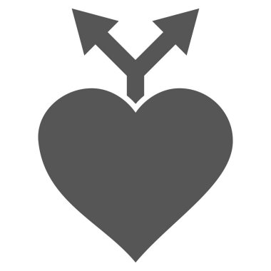 Aşk türevleri vektör simgesi