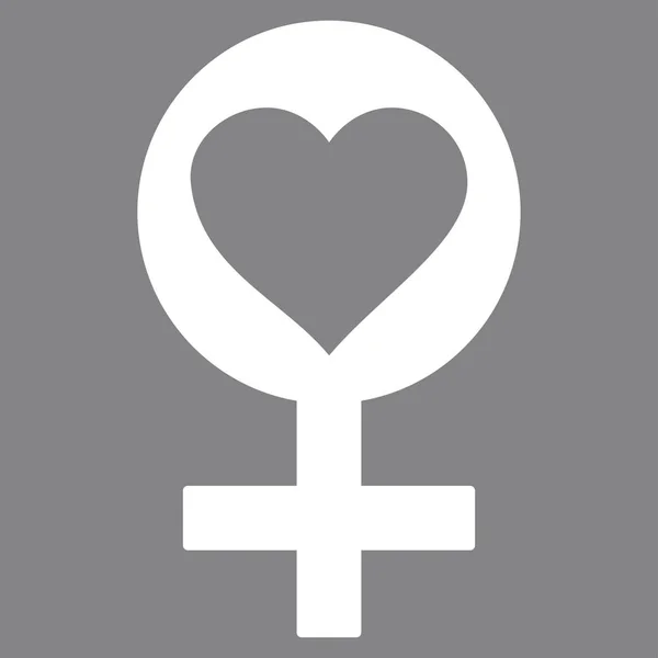 女人爱符号矢量图标 — 图库矢量图片