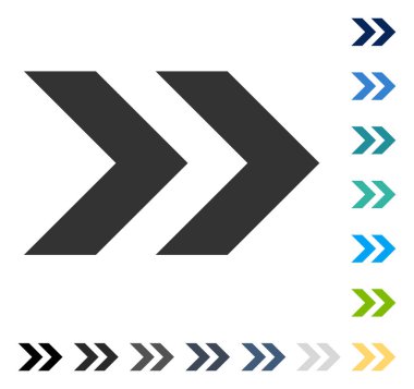 Üst karakter doğru vektör simgesi