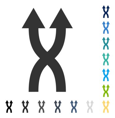 Vektör simge yukarı okları shuffle