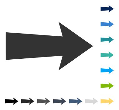 ok sağ vektör simgesi