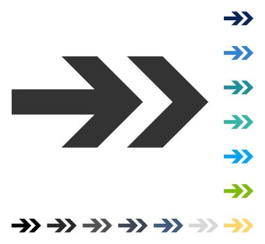 ok sağ vektör simgesi