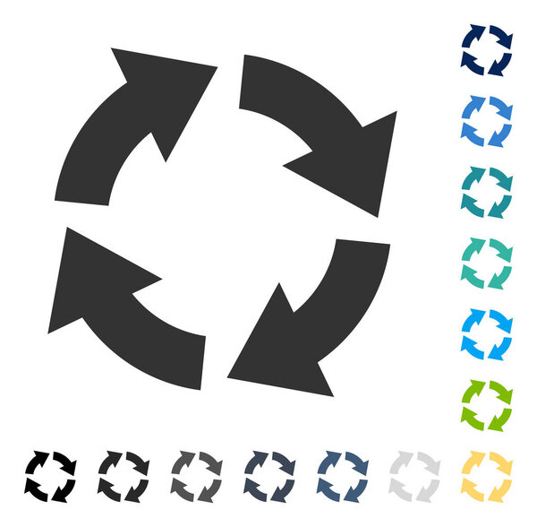 Circulation Vector Icon