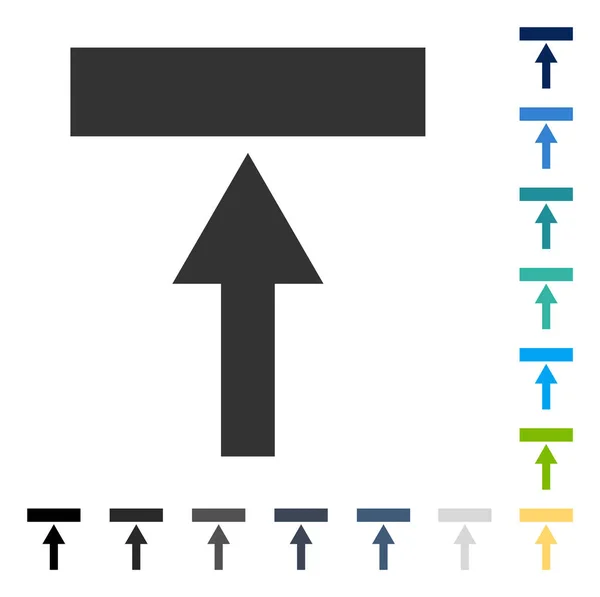 Przenieś ikonę szczyt wektor — Wektor stockowy