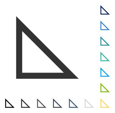 Ok ucu vektör simgesi yaptı