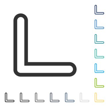 Ok ucu vektör simgesi yaptı