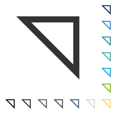 Vektör simge yukarı ok ucu