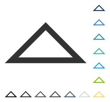 Vektör simge yukarı ok ucu