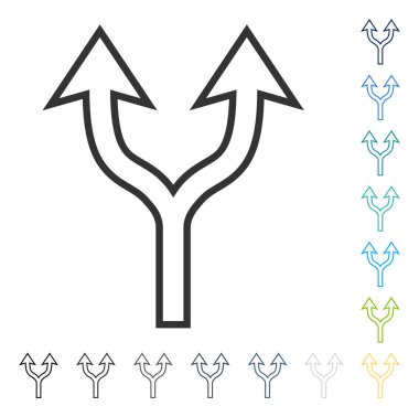 Vektör simge yukarı seçim ok