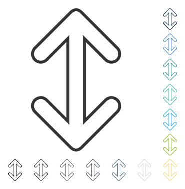 Fiske vurmak ok dikey vektör simgesi