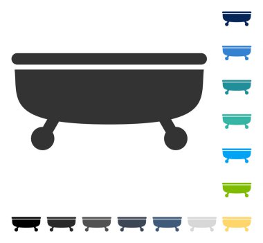 Küvet vektör simgesi