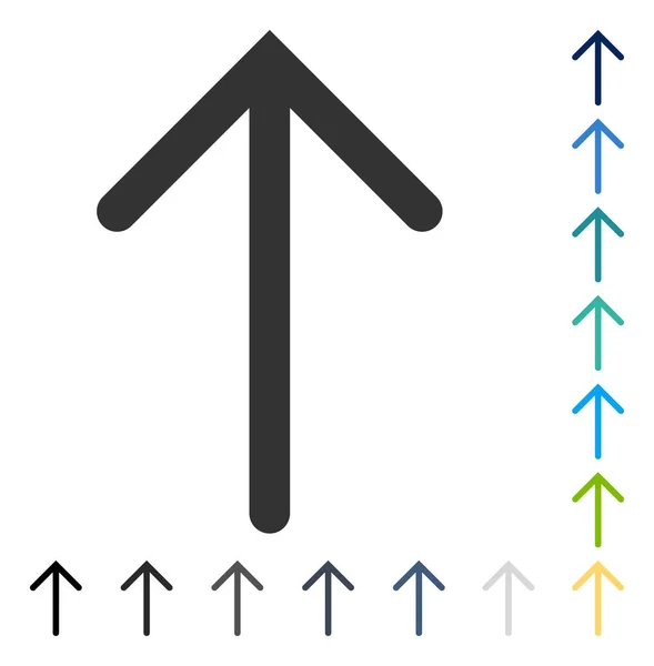 Pfeil nach oben Vektor-Symbol — Stockvektor