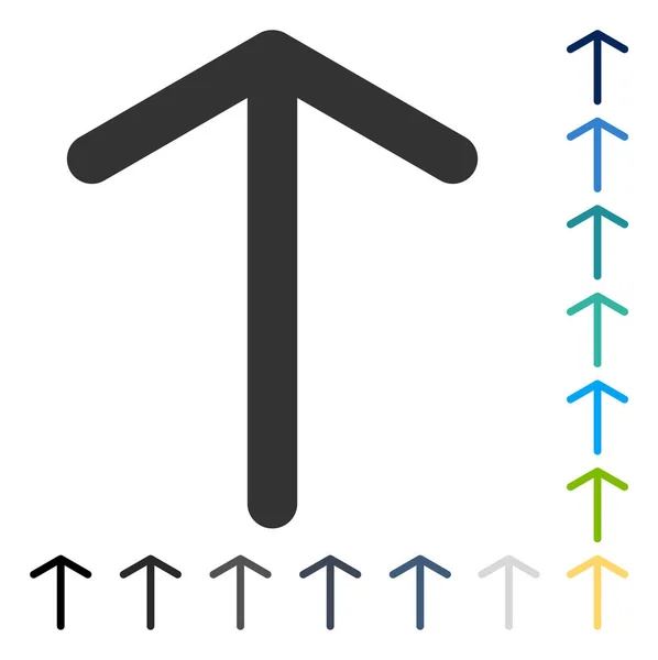 Icône vectorielle flèche vers le haut — Image vectorielle