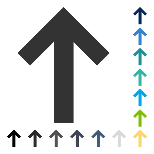 Icône vectorielle flèche vers le haut — Image vectorielle