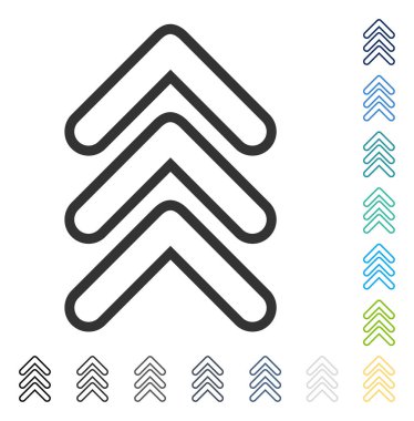 Vektör simge kadar üçlü işaretçi