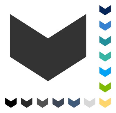 Vektör simgesi aşağı yön