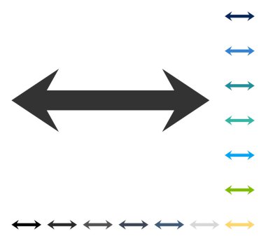 Yatay Çevir vektör simgesi