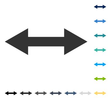 Yatay Çevir vektör simgesi