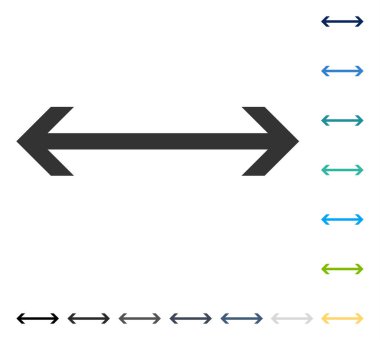 Yatay Çevir vektör simgesi