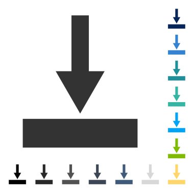 Alt vektör simgesi hareket