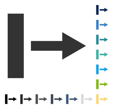 Doğru vektör simge çekin