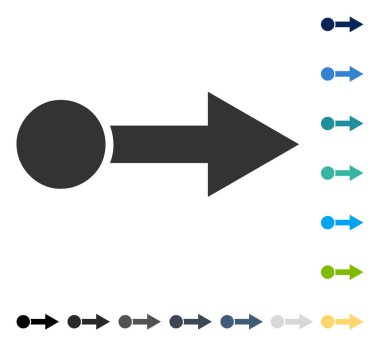 Doğru vektör simge çekin