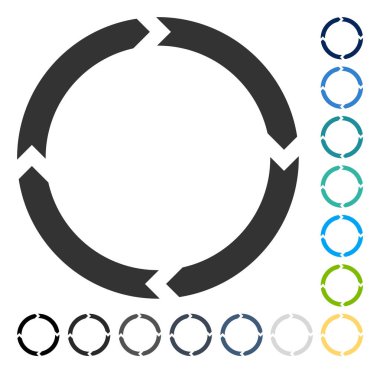 Döndürme vektör simgesi