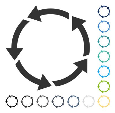 Döndürme vektör simgesi