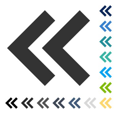 Shift Sol vektör simgesi