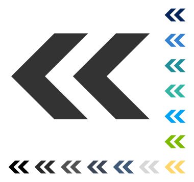 Shift Sol vektör simgesi