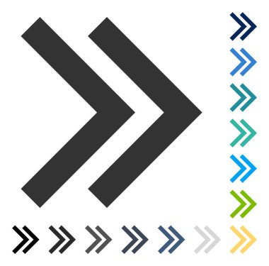 Üst karakter doğru vektör simgesi