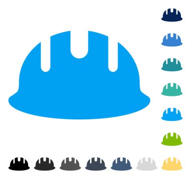 Oluşturucu işçisi vektör simgesi