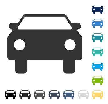 Araba vektör simgesi