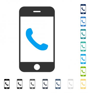 Cep telefonu vektör simgesi