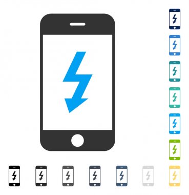 Elektrik Smartphone vektör simgesi