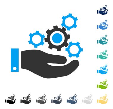 Mekanik Servisi vektör simgesi