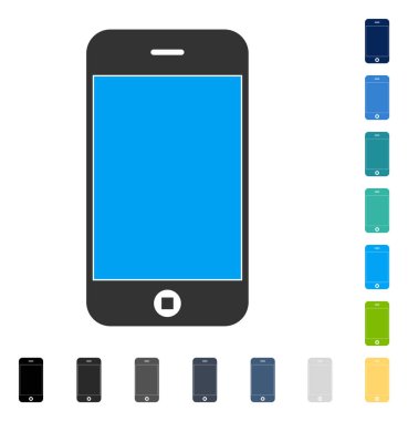 cep telefonu vektör simgesi