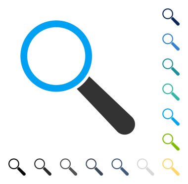 Arama aracı vektör simgesi