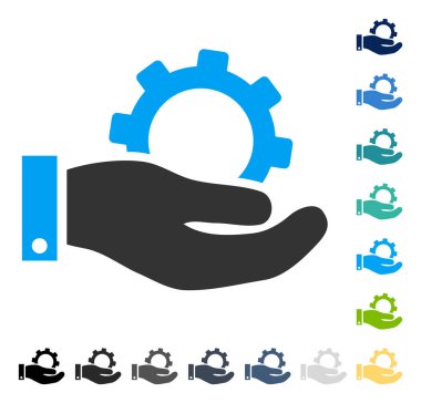 hizmet vektör simgesi