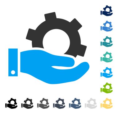 hizmet vektör simgesi