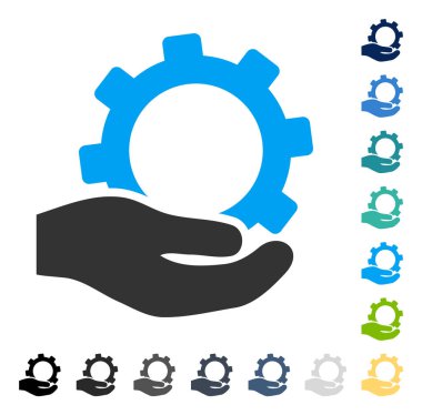 hizmet vektör simgesi