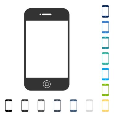 Akıllı telefon vektör simgesi