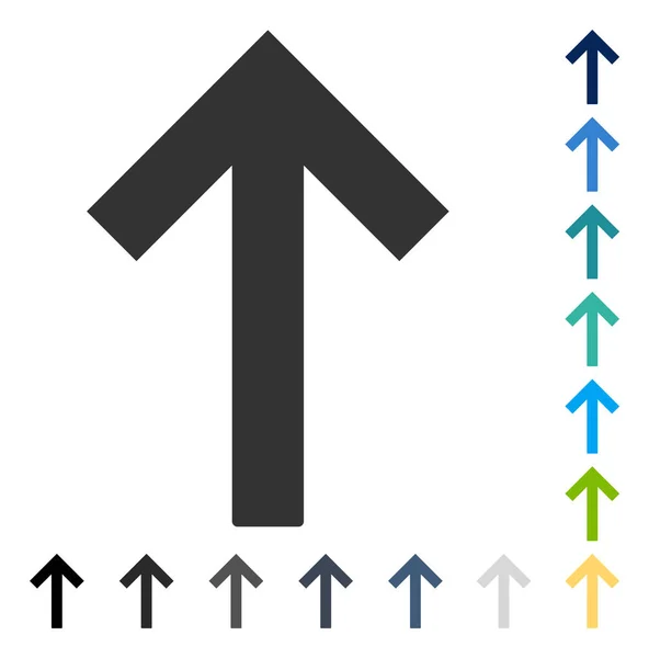 Flèche haut icône vectorielle — Image vectorielle