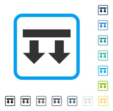 Çerçeveli vektör simgesi getirmek