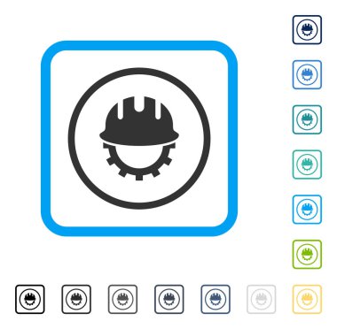 Vektör simgesi geliştirme Hardhat çerçeveli