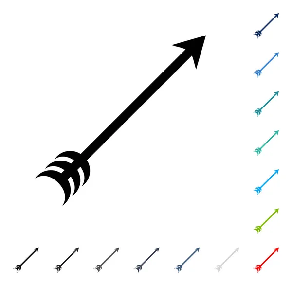 Freccia vettoriale icona — Vettoriale Stock