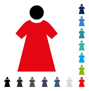 kadın vektör simgesi