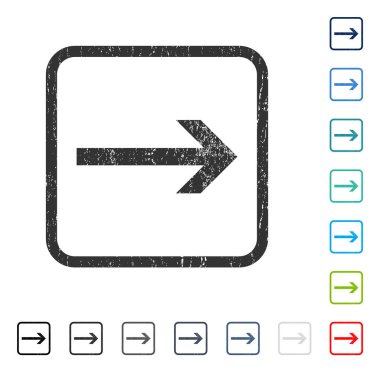 Ok sağ simge kauçuk filigran